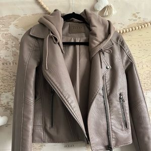 BlankNYC faux leather jacket